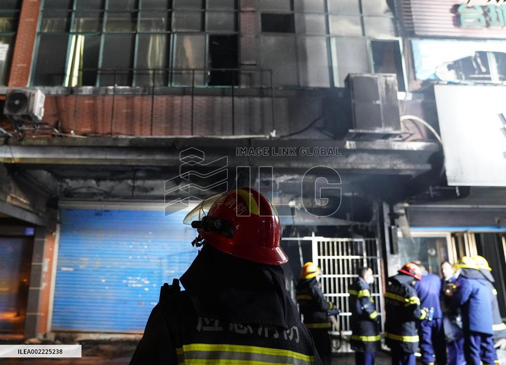 CHINA-JIANGXI-XINYU-BUILDING FIRE (CN)