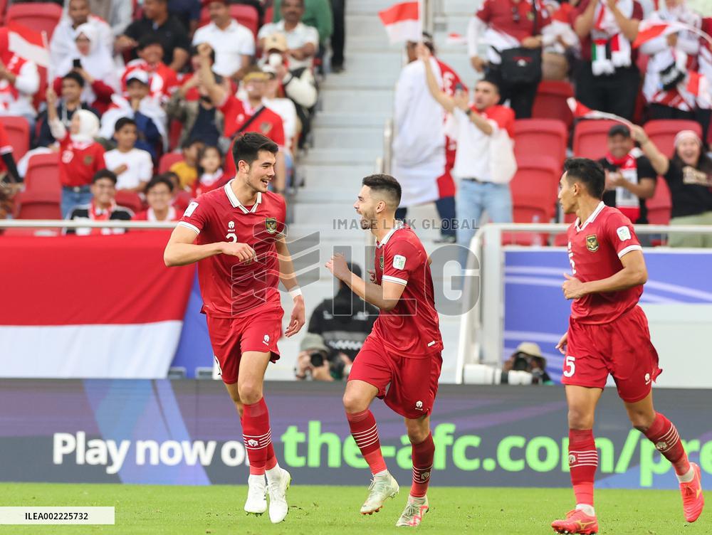 (SP)QATAR-DOHA-FOOTBALL-AFC ASIAN CUP-GROUP D-JPN VS IDN