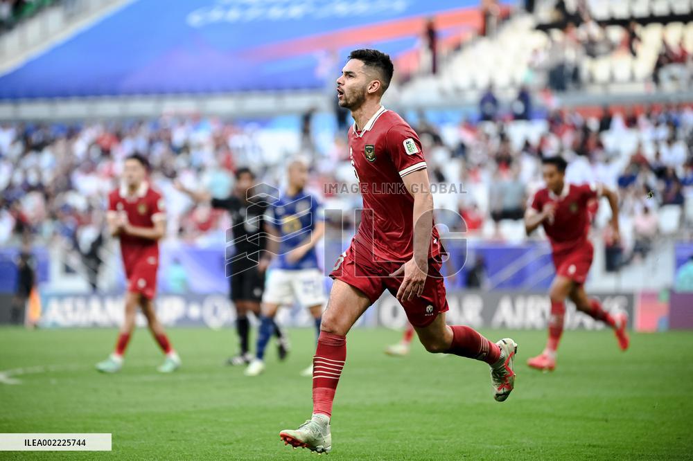 (SP)QATAR-DOHA-FOOTBALL-AFC ASIAN CUP-GROUP D-JPN VS IDN