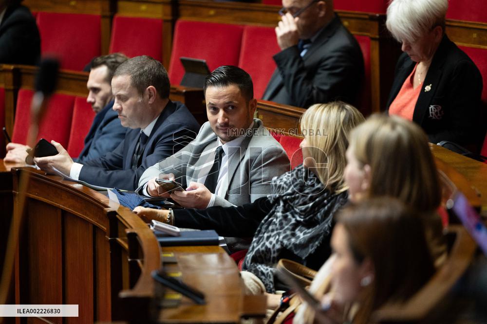 Questions to the government at the National Assembly - Paris