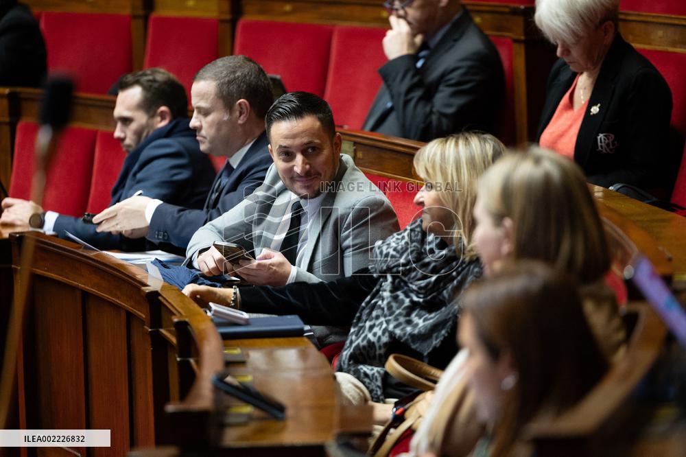 Questions to the government at the National Assembly - Paris
