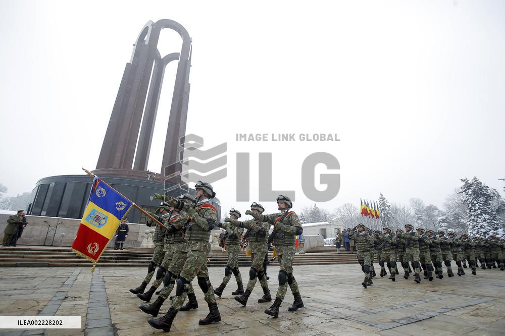 ROMANIA-BUCHAREST-UNION DAY-CEREMONY