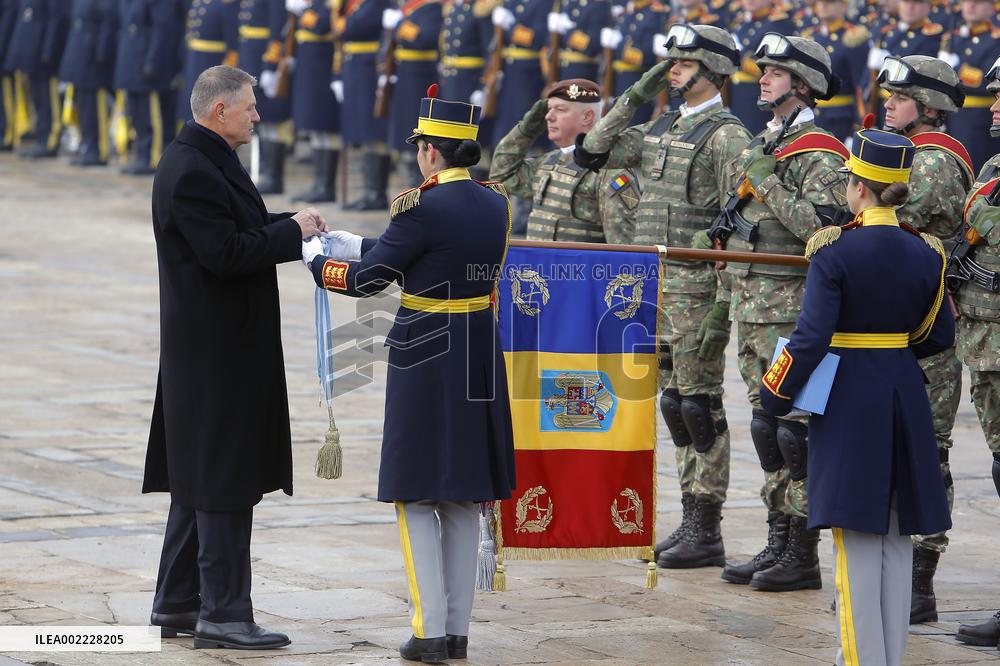 ROMANIA-BUCHAREST-UNION DAY-CEREMONY