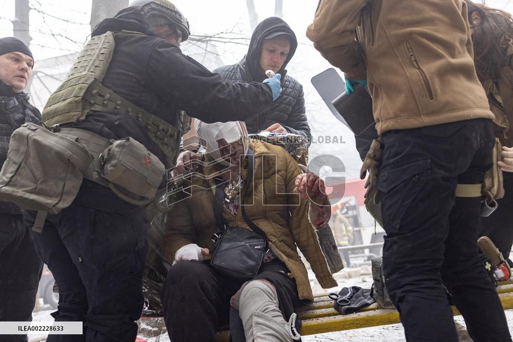 Russian Missiles Target Kharkiv
