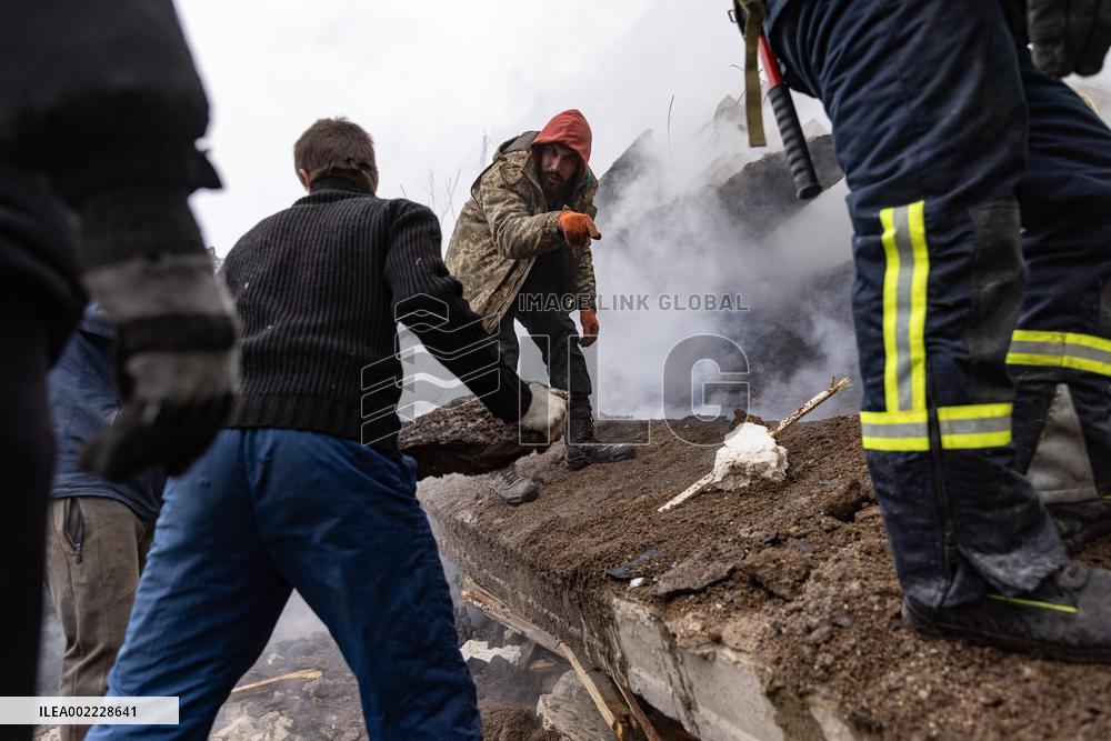 Russian Missiles Target Kharkiv
