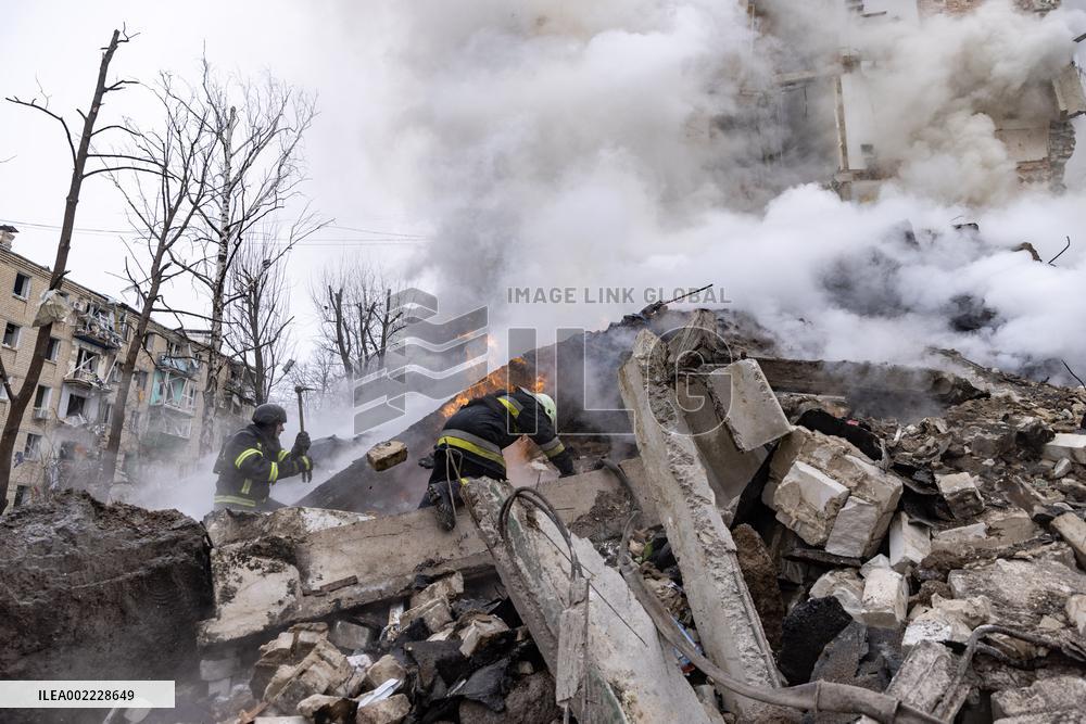 Russian Missiles Target Kharkiv