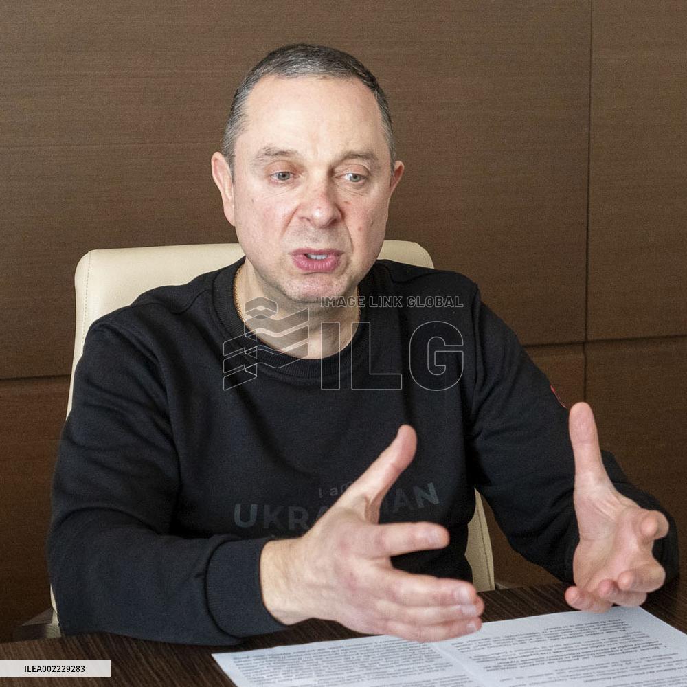 Ukraine's National Olympic Committee President Guttsait