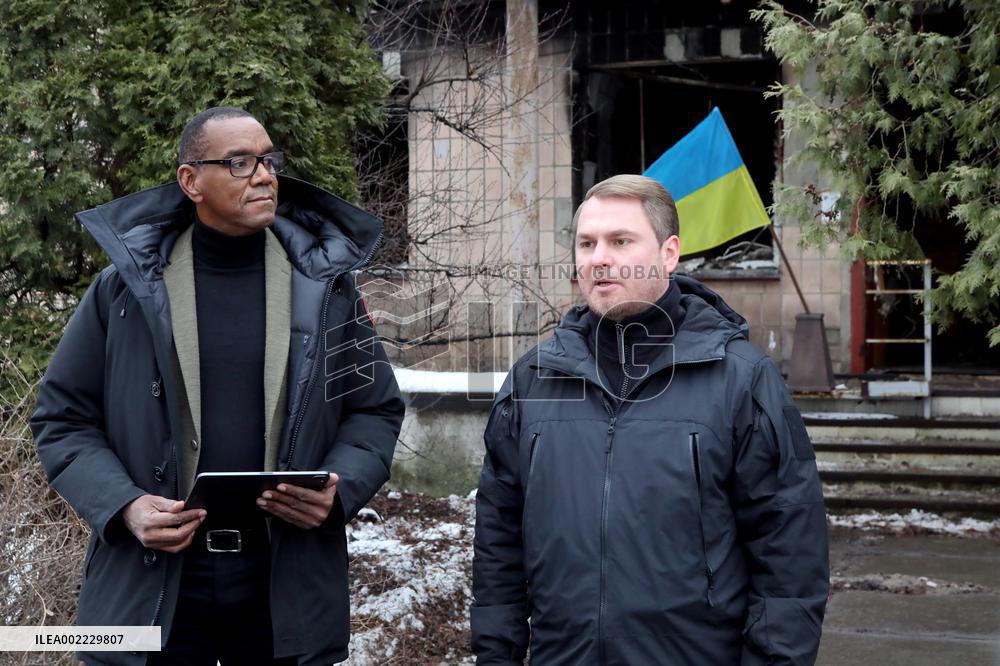 Signing of Protocol for cooperation in reconstruction of Borodianskyi District Court