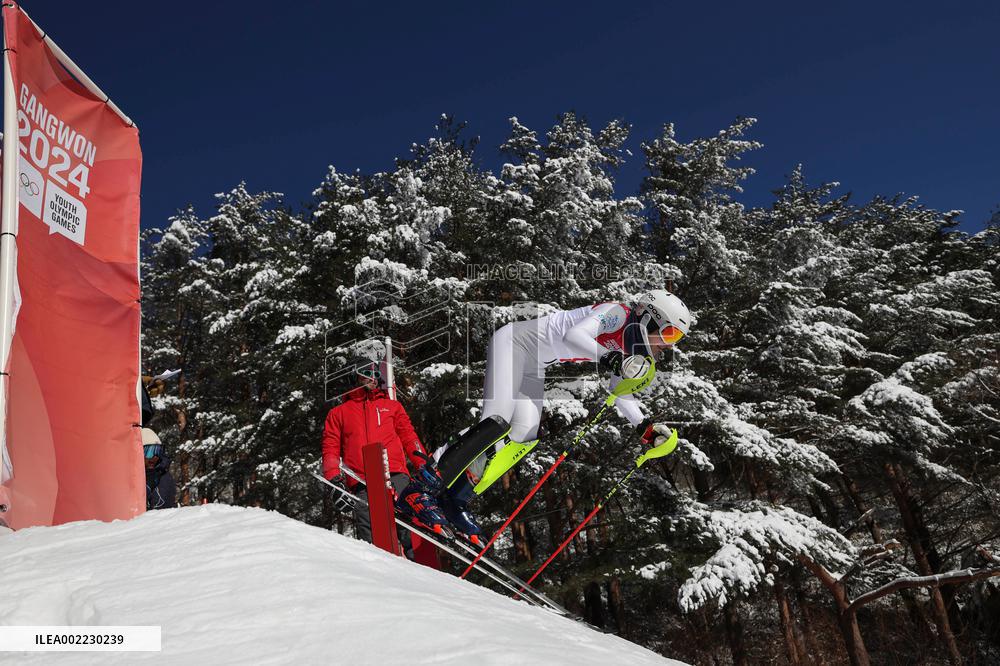 (SP)SOUTH KOREA-JEONGSEON-WINTER YOUTH OLYMPIC GAMES-ALPINE SKIING