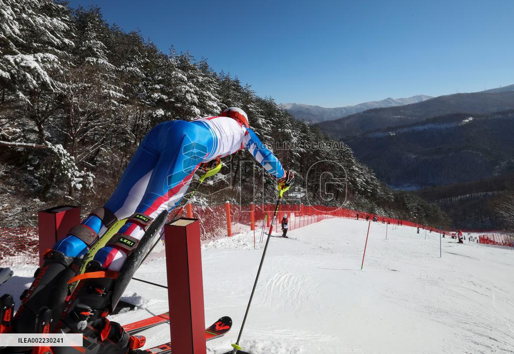 (SP)SOUTH KOREA-JEONGSEON-WINTER YOUTH OLYMPIC GAMES-ALPINE SKIING