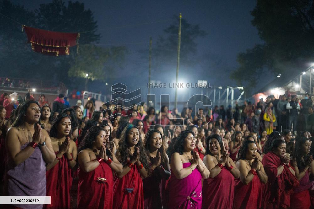 NEPAL-KATHMANDU-SWASTHANI BRATA KATHA FESTIVAL