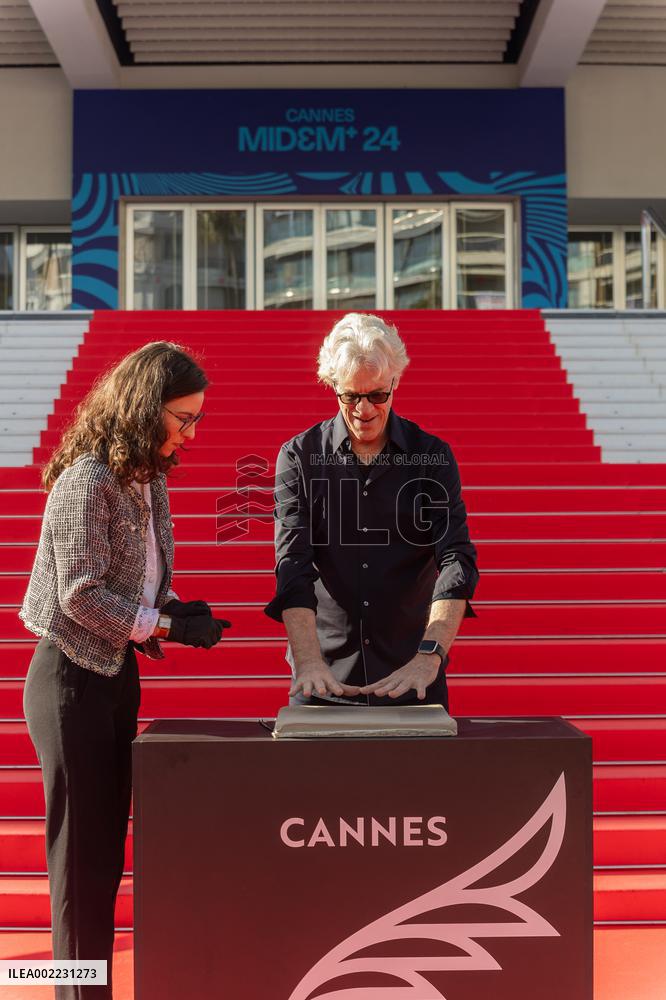 Handprint Ceremony Jean-Michel Jarre - Cannes
