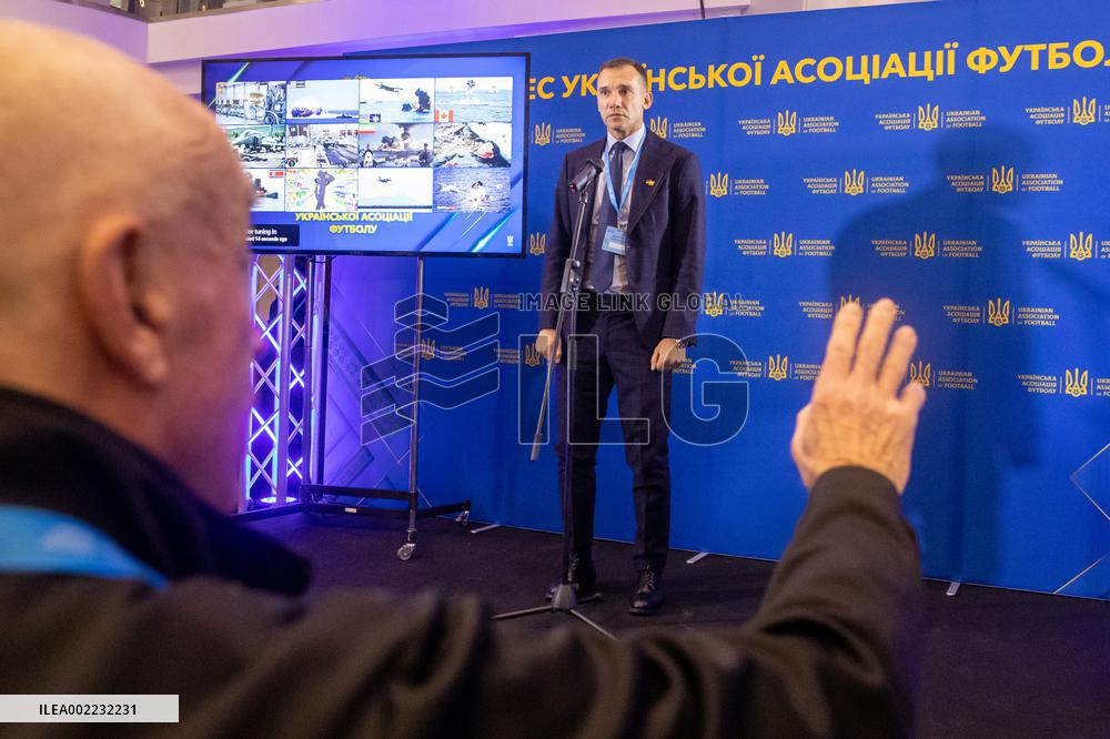 Andriy Shevchenko becomes president of Ukrainian Association of Football