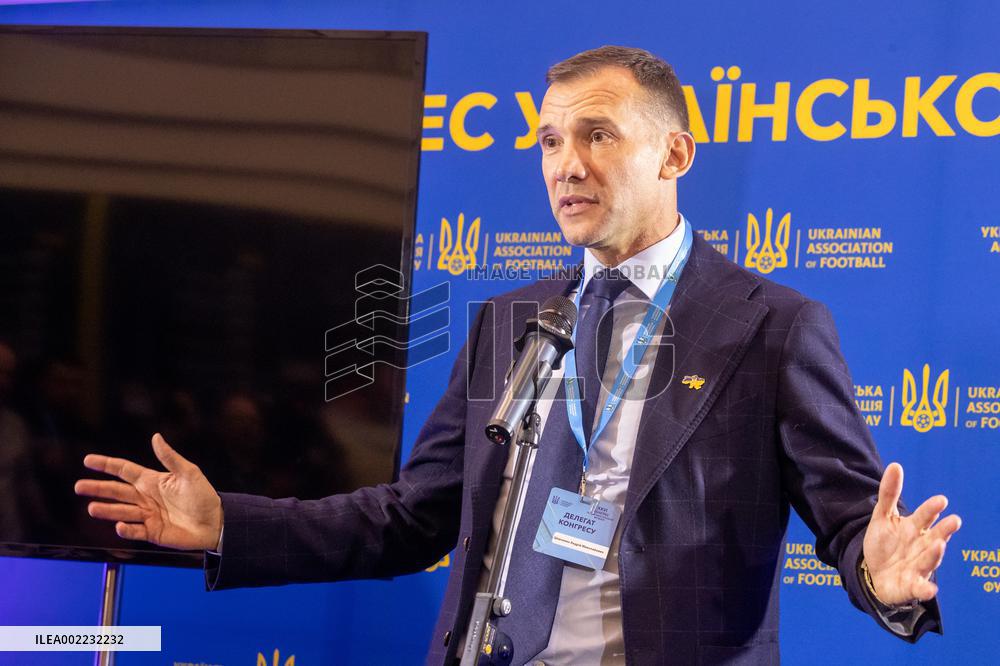 Andriy Shevchenko becomes president of Ukrainian Association of Football
