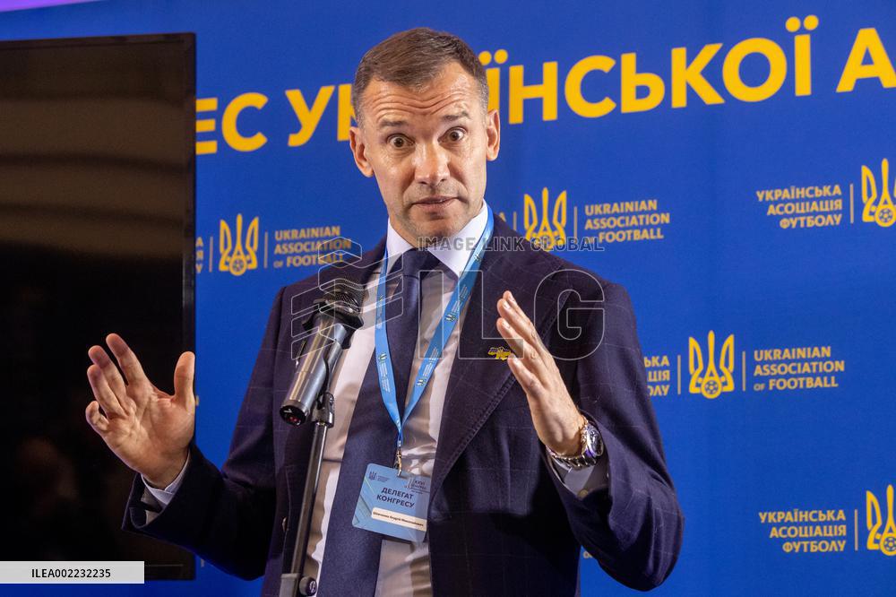 Andriy Shevchenko becomes president of Ukrainian Association of Football