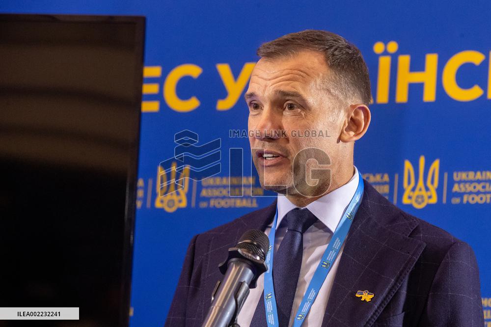 Andriy Shevchenko becomes president of Ukrainian Association of Football