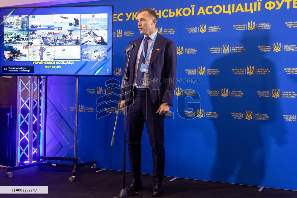 Andriy Shevchenko becomes president of Ukrainian Association of Football