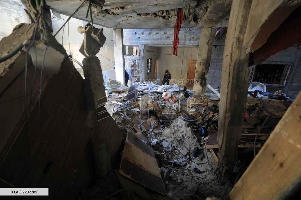MIDEAST-GAZA-RAFAH-ISRAEL-AIRSTRIKE
