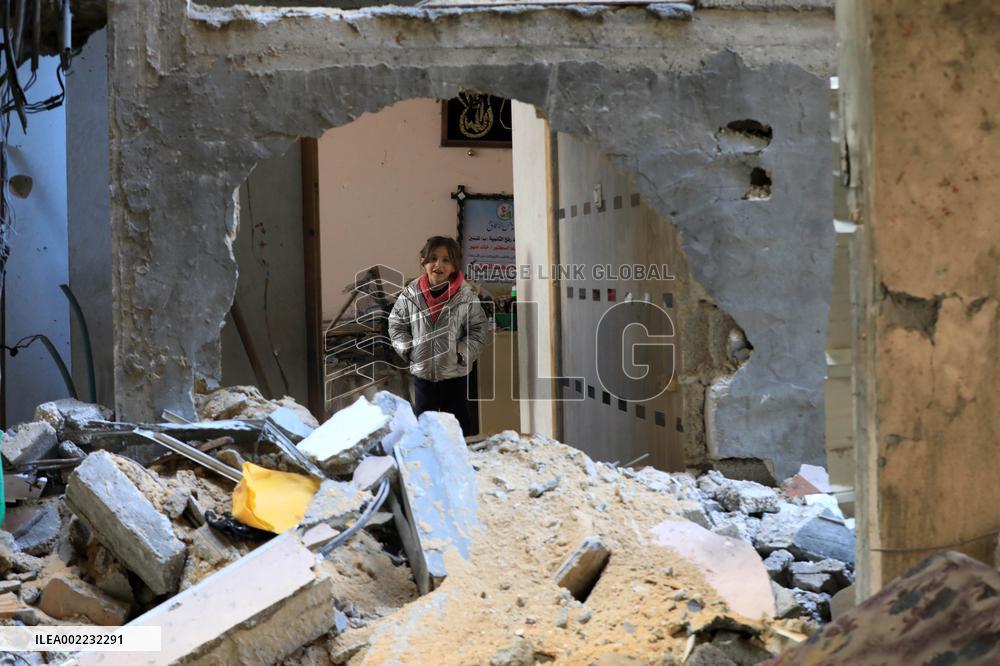 MIDEAST-GAZA-RAFAH-ISRAEL-AIRSTRIKE