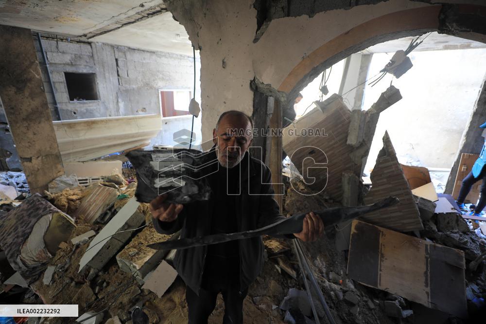 MIDEAST-GAZA-RAFAH-ISRAEL-AIRSTRIKE