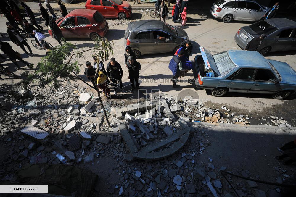 MIDEAST-GAZA-RAFAH-ISRAEL-AIRSTRIKE