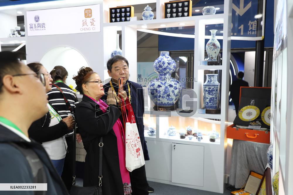 Jingdezhen Exhibition Hall in 6TH CIIE in Shanghai