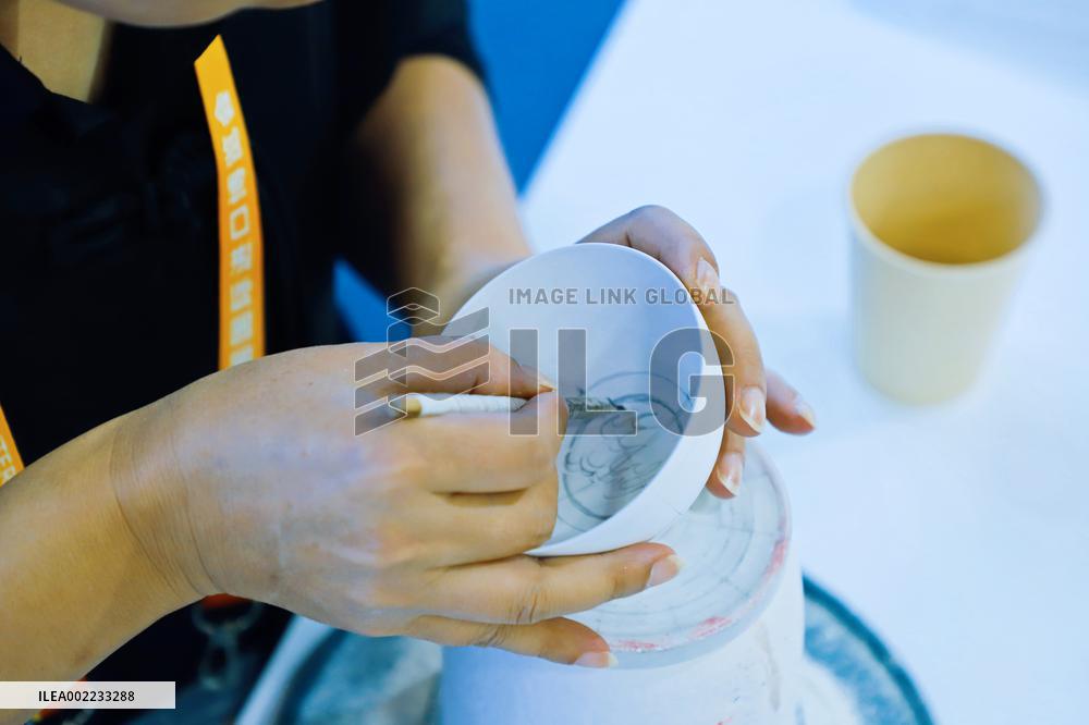 Jingdezhen Exhibition Hall in 6TH CIIE in Shanghai