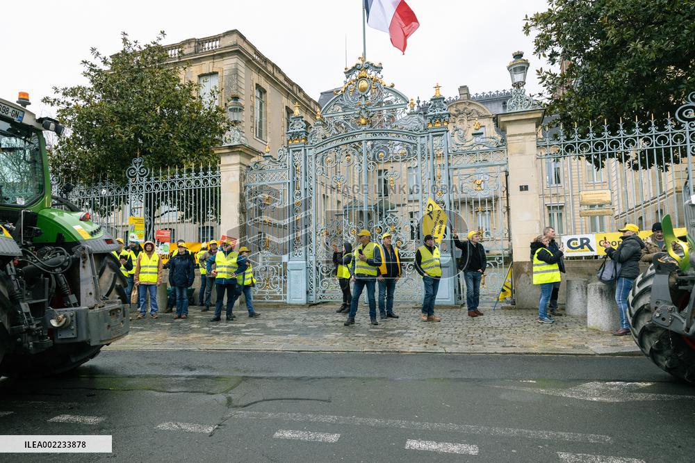 Farmers Protest - Rennes