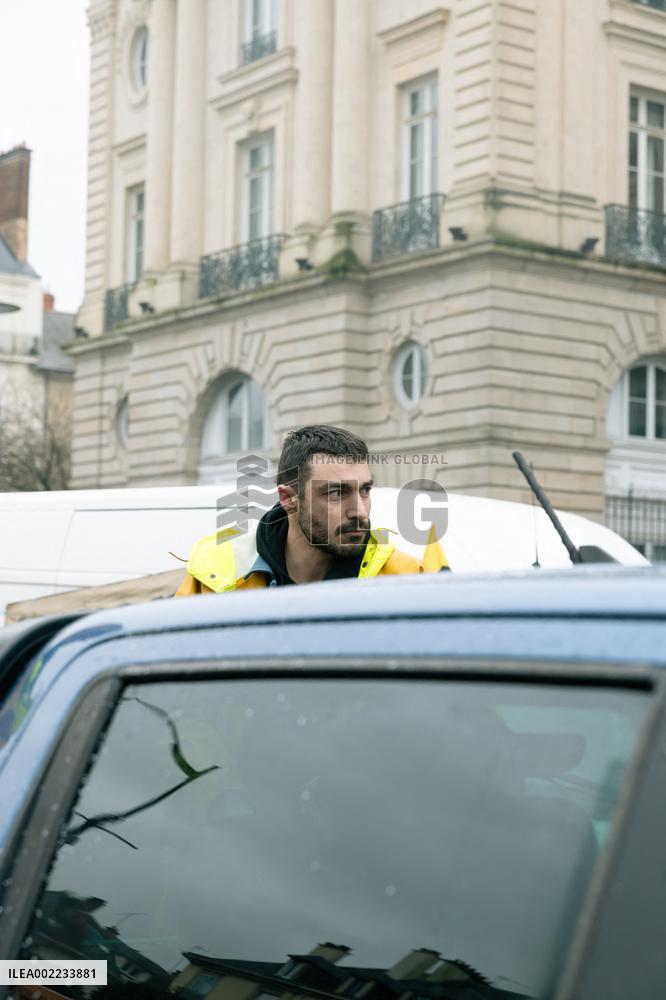 Farmers Protest - Rennes