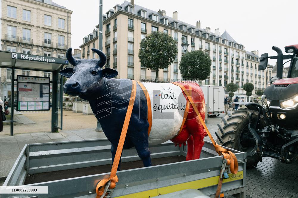 Farmers Protest - Rennes