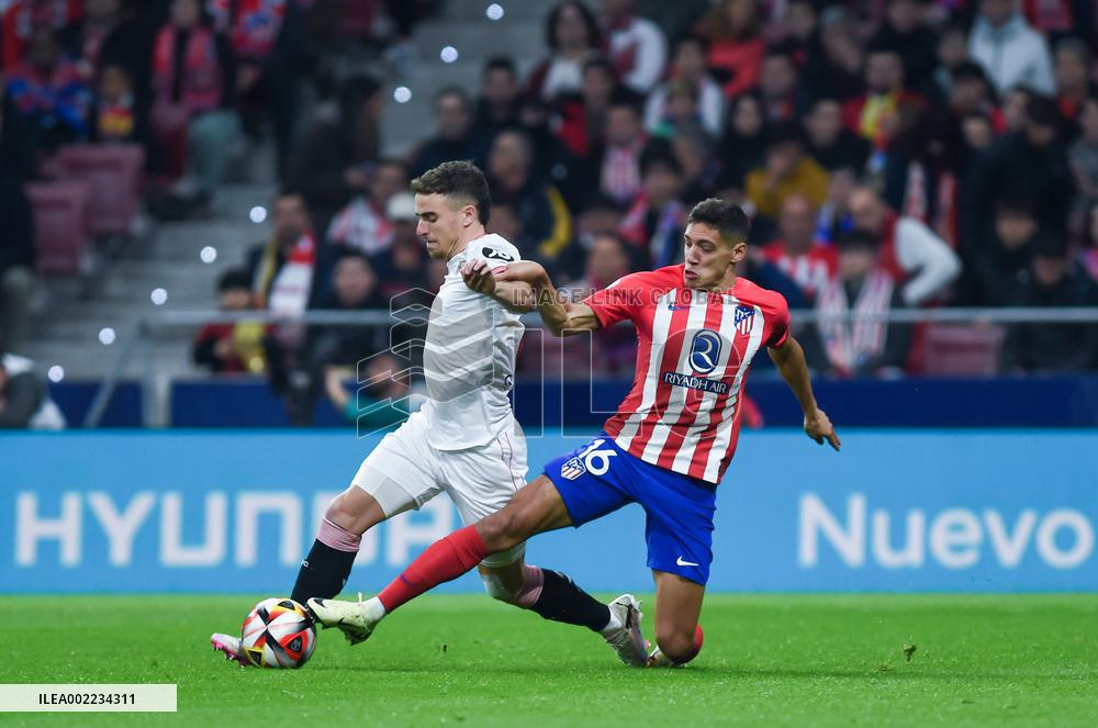 (SP)SPAIN-MADRID-FOOTBALL-KING'S CUP-QUARTERFINAL-ATLETICO DE MADRID VS SEVILLA