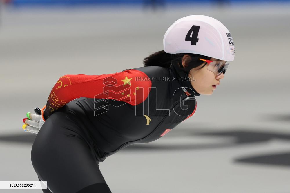 (SP)SOUTH KOREA-GANGNEUNG-WINTER YOUTH OLYMPIC GAMES-SPEED SKATING-WOMEN'S MASS START
