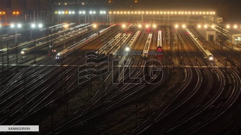 China kicks off Spring Festival travel rush with 9 bln trips expected