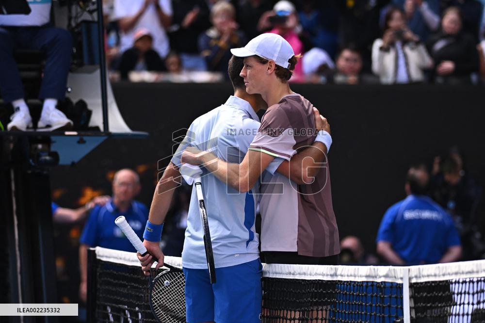 Australian Open Semi-Finals - Sinner Stuns Djokovic
