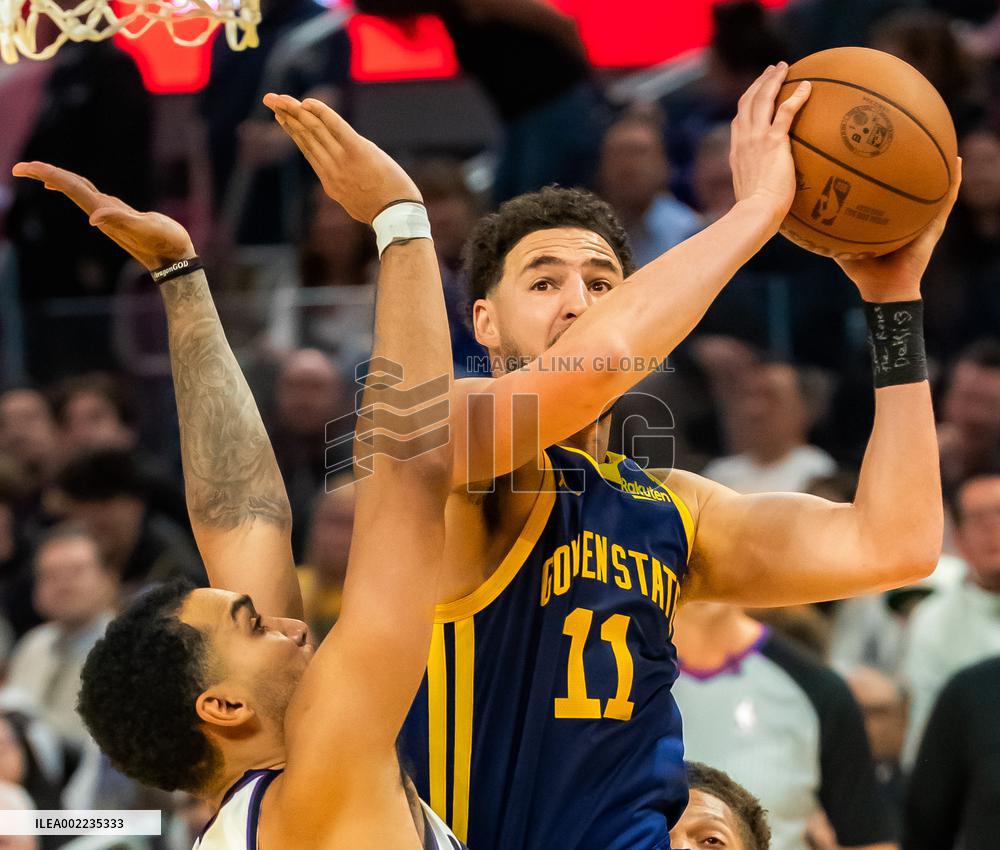 (SP)U.S.-SAN FRANCISCO-BASKETBALL-NBA-KINGS VS WARRIORS