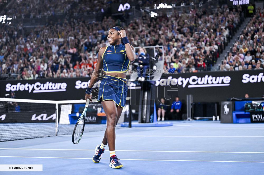 Australian Open Semi-Finals - Sabalenka Defeats Gauff