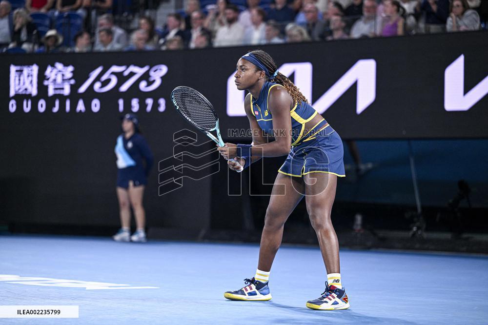 Australian Open Semi-Finals - Sabalenka Defeats Gauff