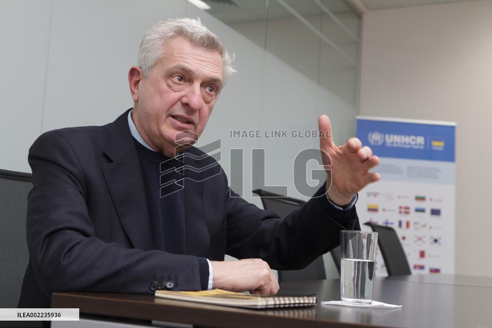 Interview of Filippo Grandi in Kyiv