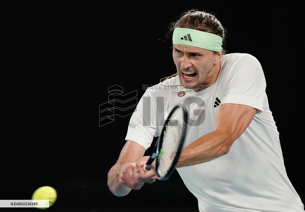 (SP)AUSTRALIA-MELBOURNE-TENNIS-AUSTRALIAN OPEN-MEN'S SINGLES SEMIFINALS