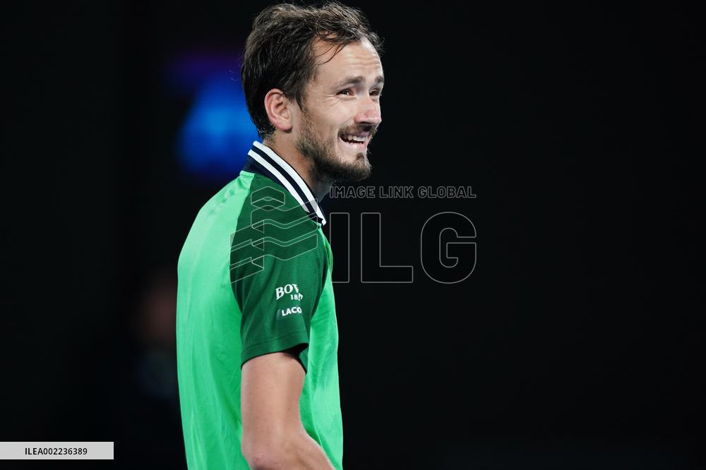 (SP)AUSTRALIA-MELBOURNE-TENNIS-AUSTRALIAN OPEN-MEN'S SINGLES SEMIFINALS