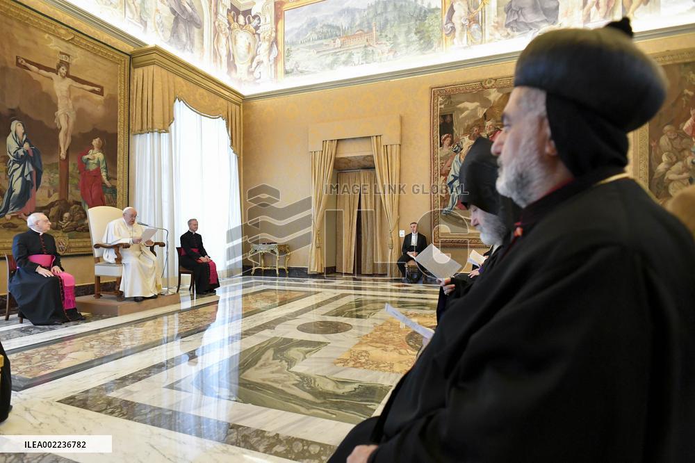 Pope Francis In Audiences - Vatican