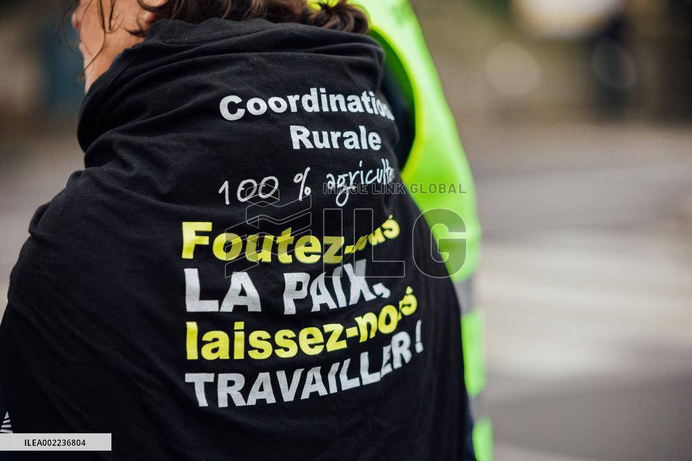 Farmers Protest - Rennes