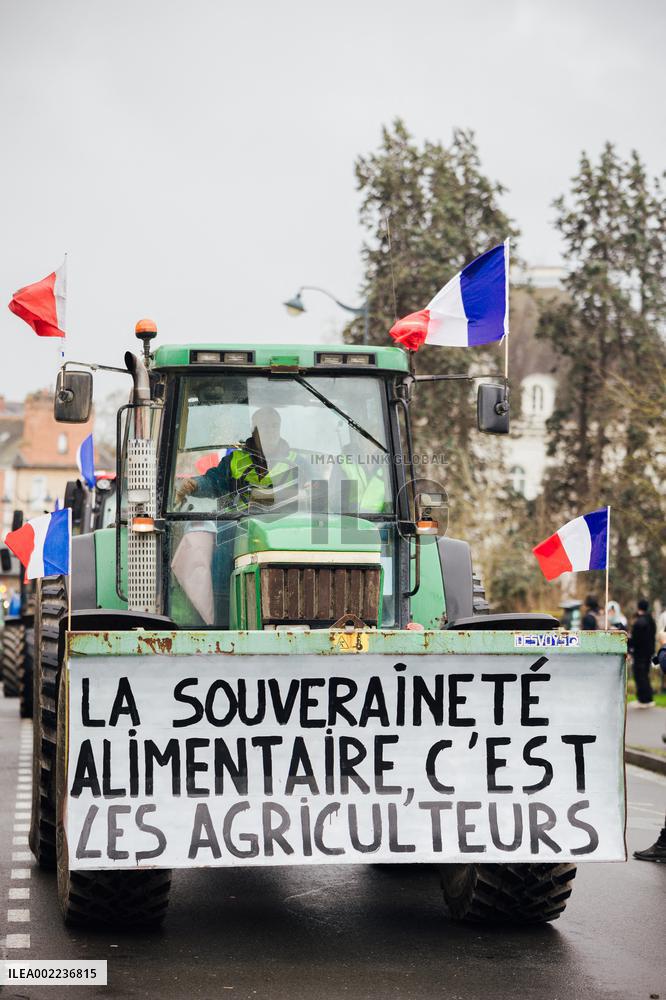 Farmers Protest - Rennes
