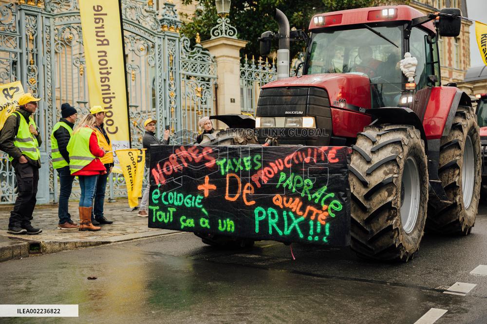 Farmers Protest - Rennes