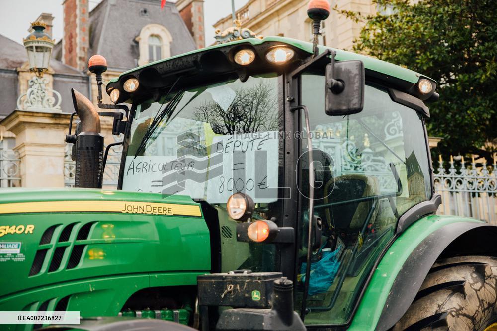 Farmers Protest - Rennes