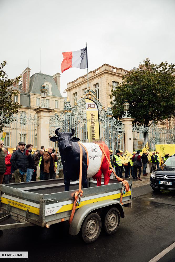 Farmers Protest - Rennes