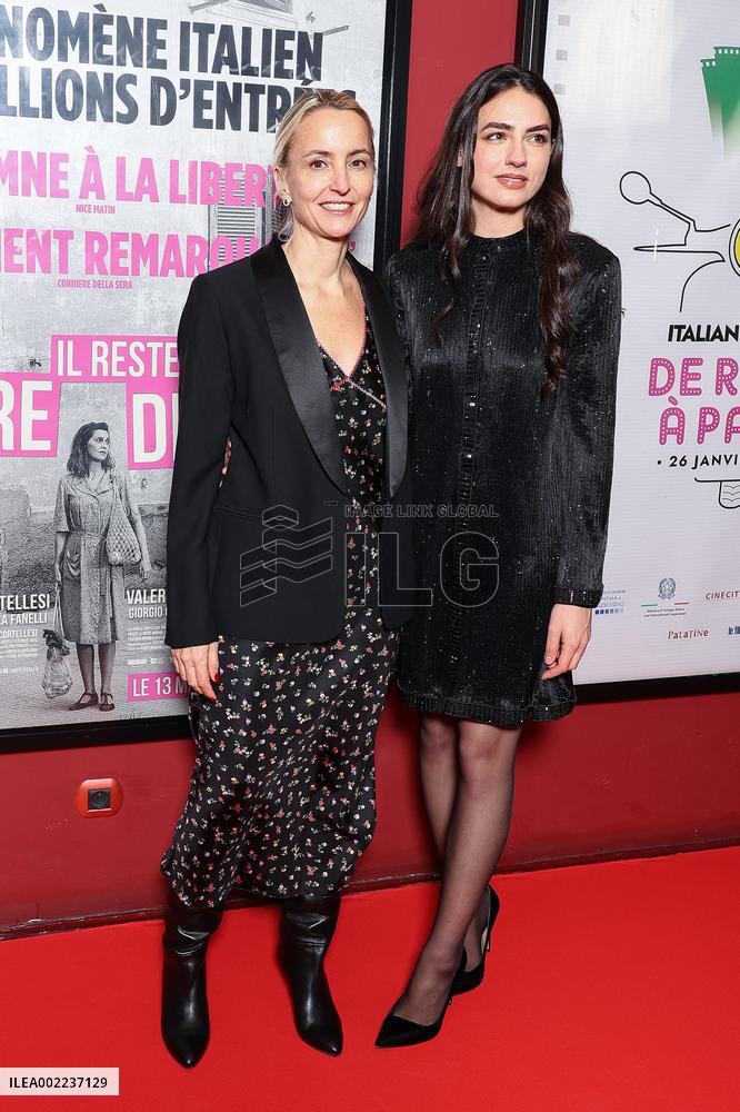 Il Reste Encore Demain Paris Film Premiere At Publicis Cinema