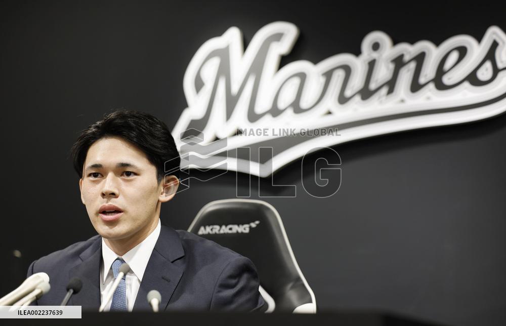 Lotte ace Sasaki voices desire to pitch in MLB