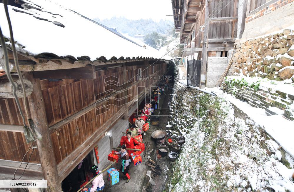 CHINA-GUANGXI-LIUZHOU-MIAO ETHNIC GROUP-DAILY LIFE (CN)
