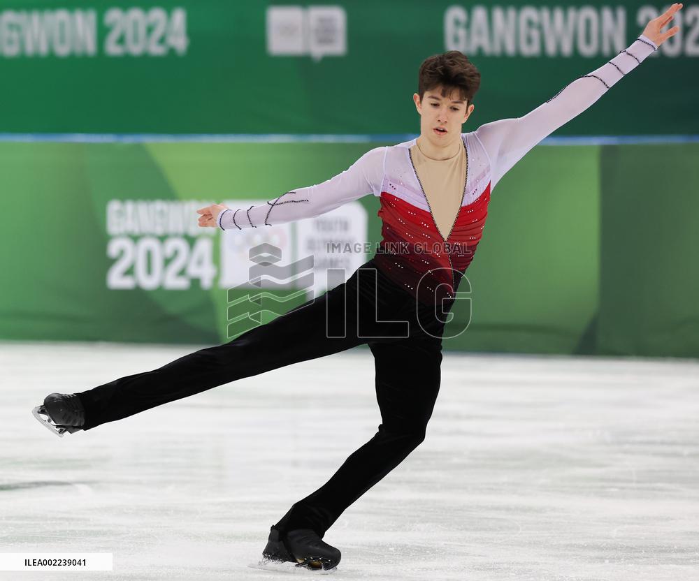 (SP)SOUTH KOREA-GANGNEUNG-WINTER YOUTH OLYMPIC GAMES-FIGURE SKATING-MEN SINGLE-SHORT PROGRAM